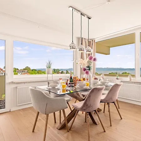 Appartement Panorama Penthouse Mit Atemberaubenden See- Und Bergblick Immenstaad am Bodensee