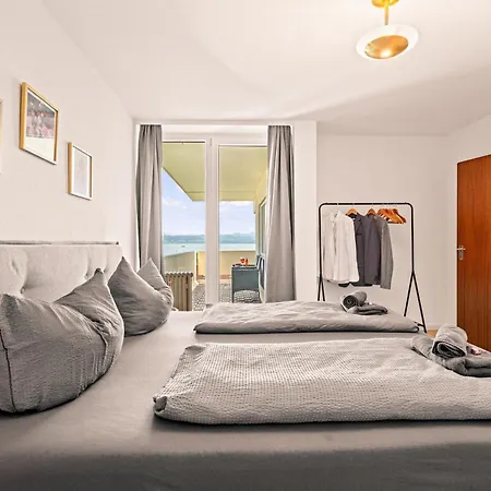 شقة Panorama Penthouse Mit Atemberaubenden See- Und Bergblick *